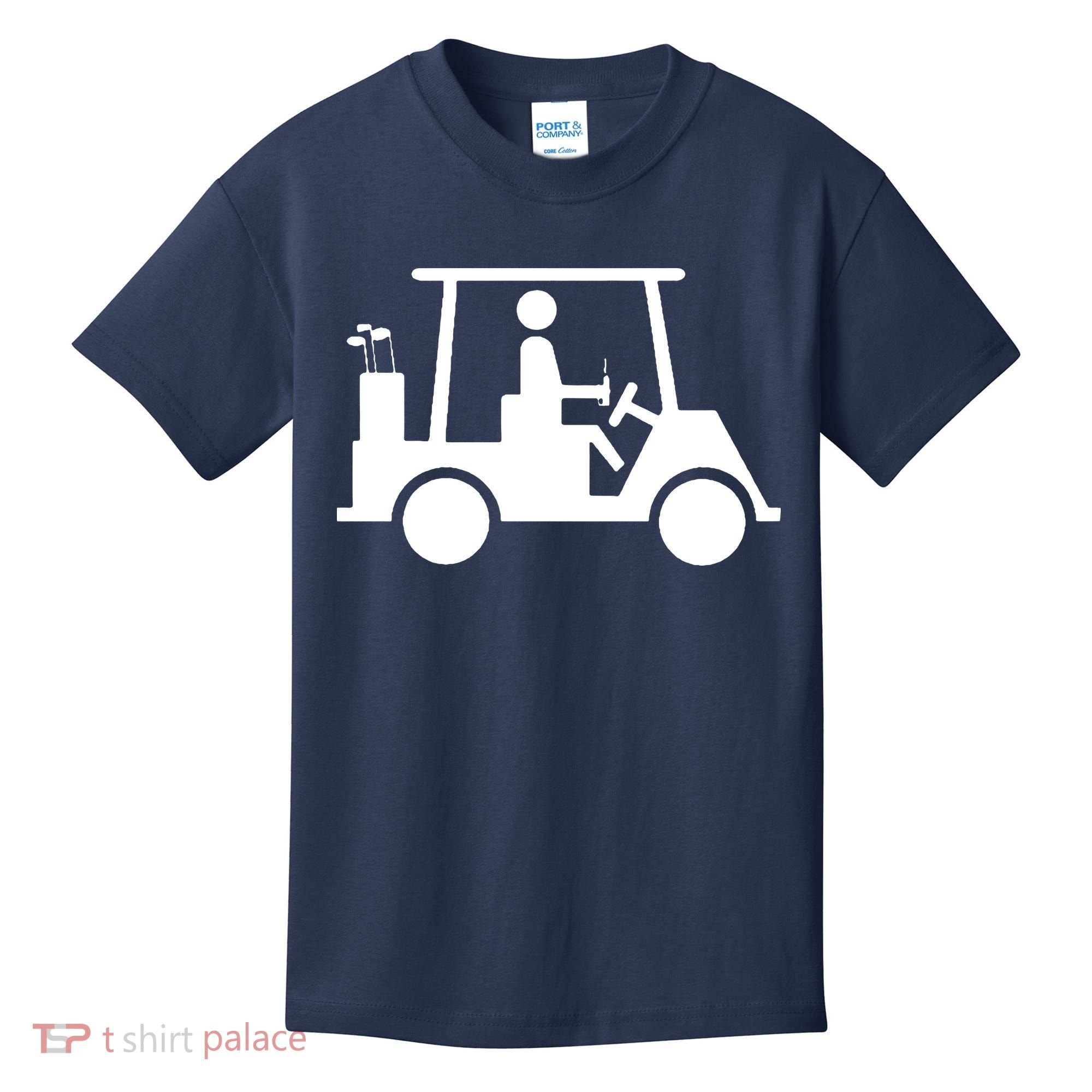 Golf Cart Beer Kids T-Shirt