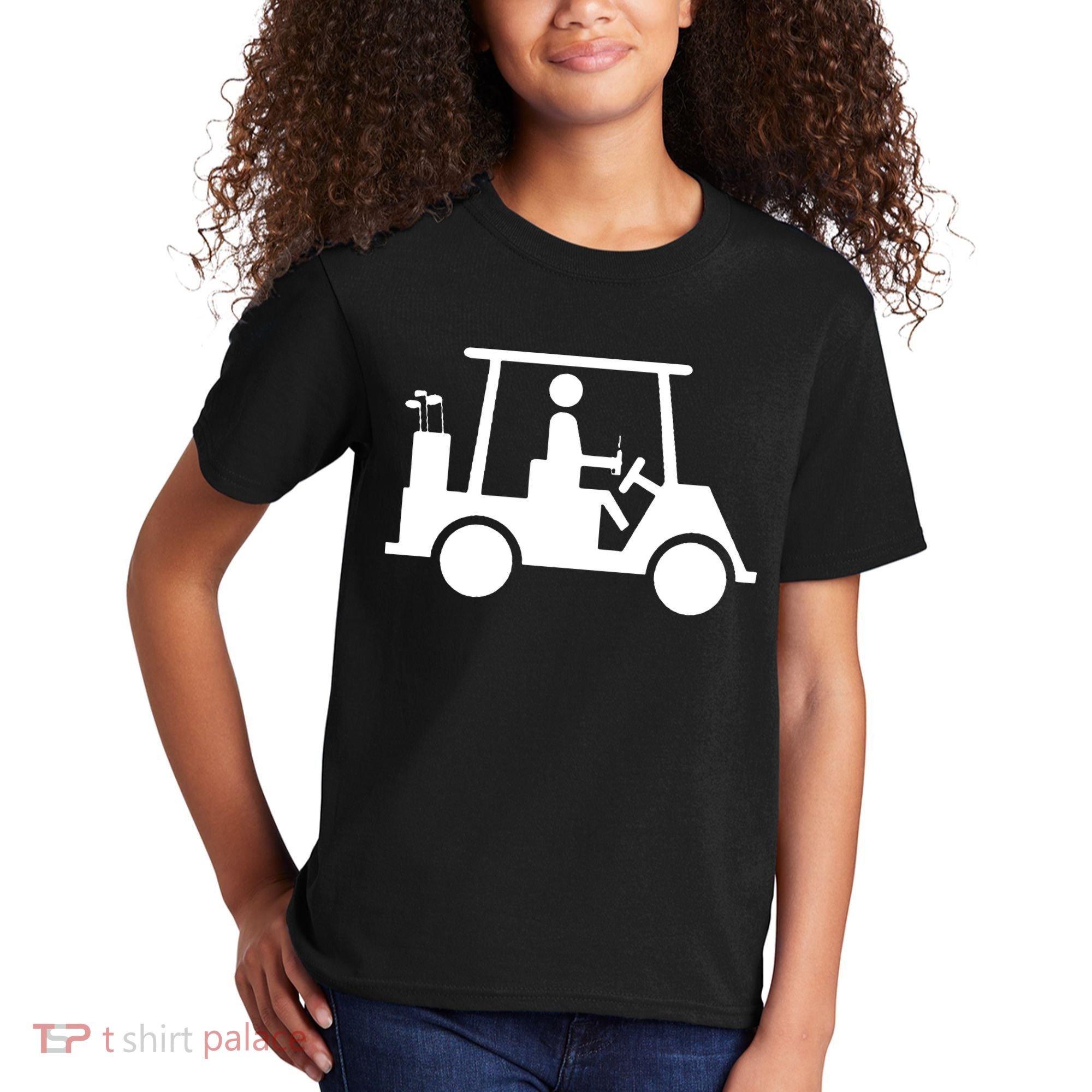 Golf Cart Beer Kids T-Shirt