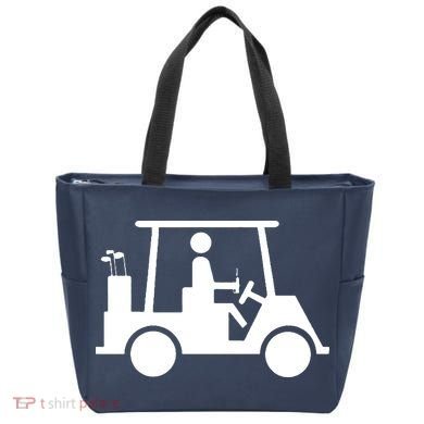 Golf Cart Beer Tote Bag