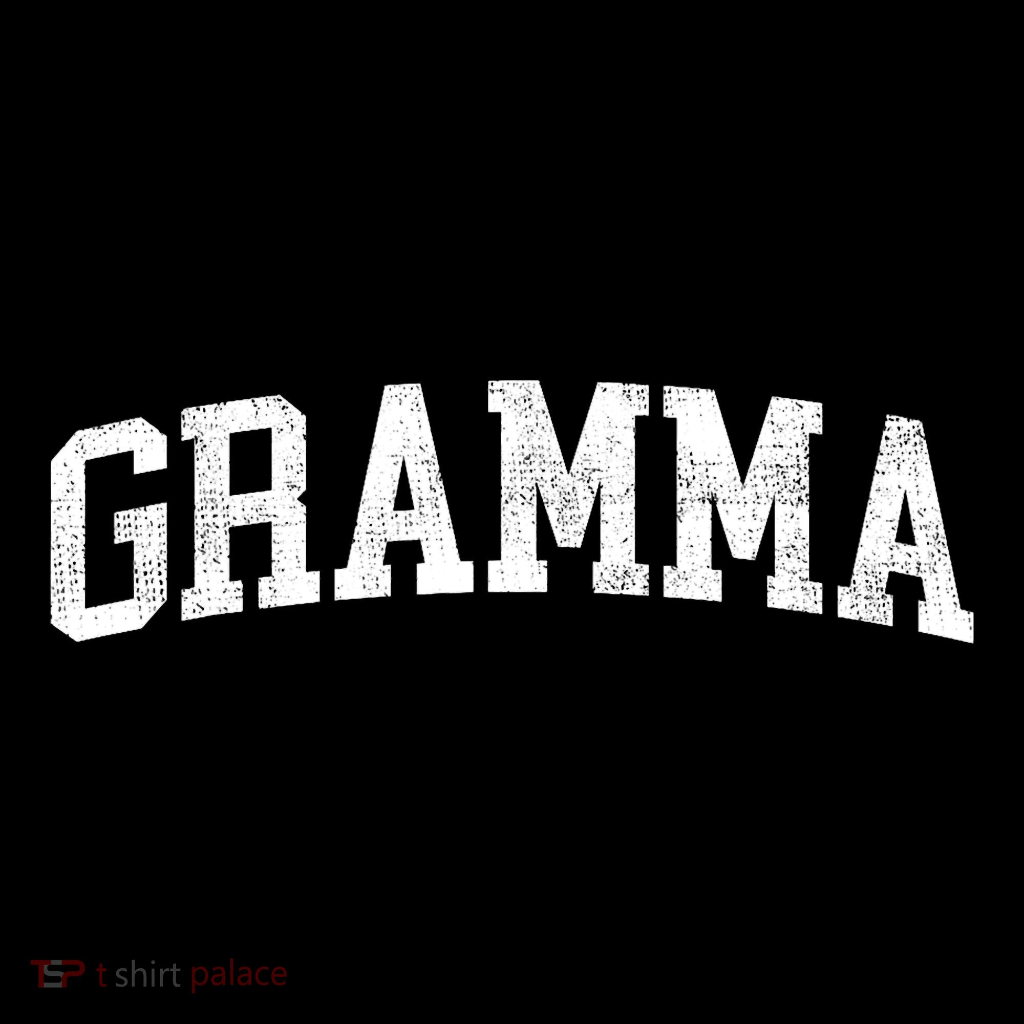 Gramma Classic Bold Font Gramma Birthday Gift Hoodie