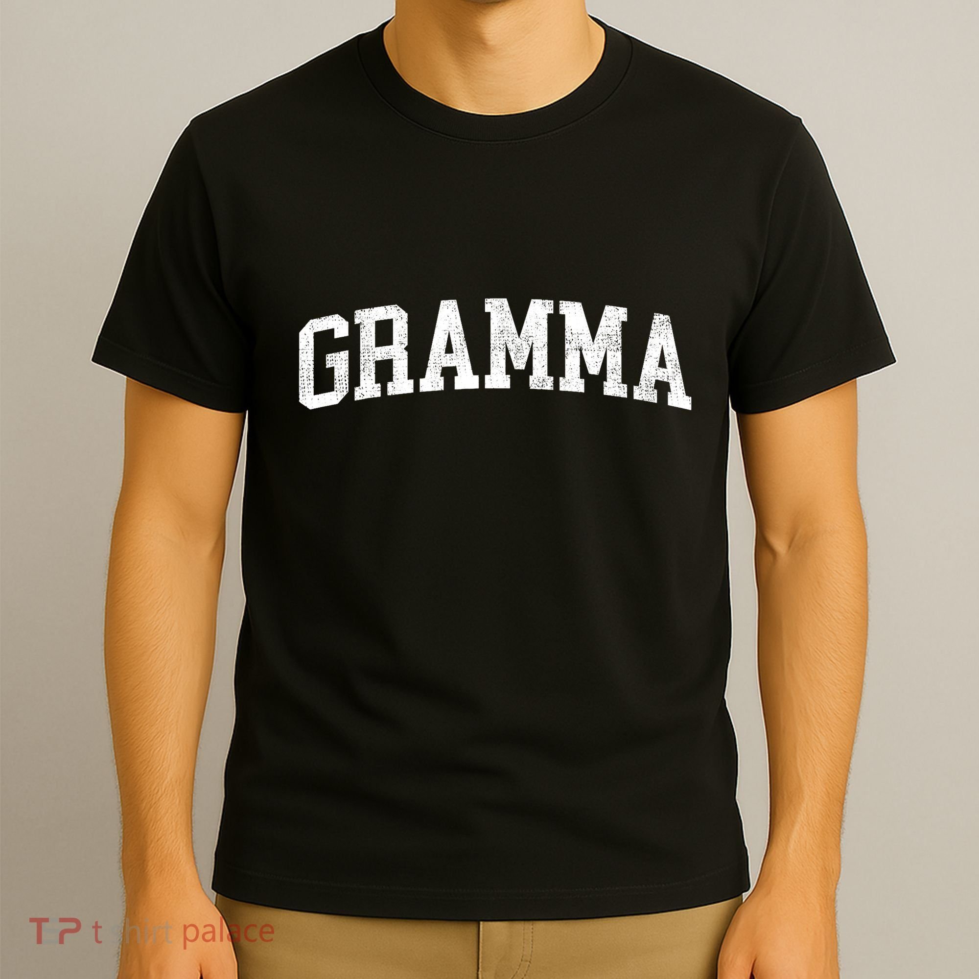 Gramma Classic Bold Font Gramma Birthday Gift T-Shirt