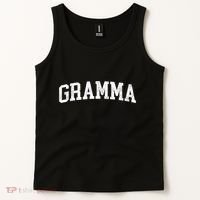 Gramma Classic Bold Font Gramma Birthday Gift Tank Top thumb 2