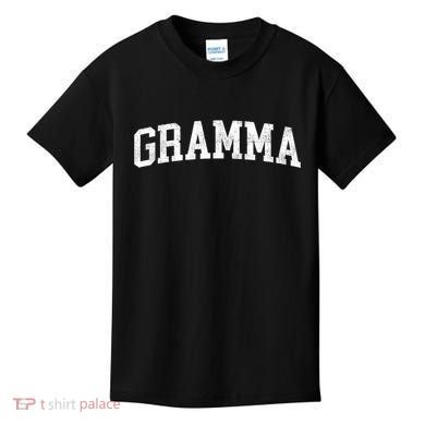 Gramma Classic Bold Font Gramma Birthday Gift Kids T-Shirt