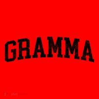 Gramma Classic Bold Font Gramma Birthday Gift Santa Hat thumb 1