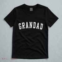 Grandad Classic Bold Font FatherS Day Grandad T-Shirt thumb 5