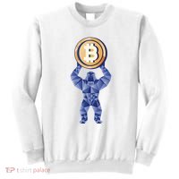 Gorilla Cryptocurrency Bitcoin Sweatshirt thumb 0