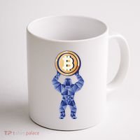 Gorilla Cryptocurrency Bitcoin Coffee Mug thumb 1