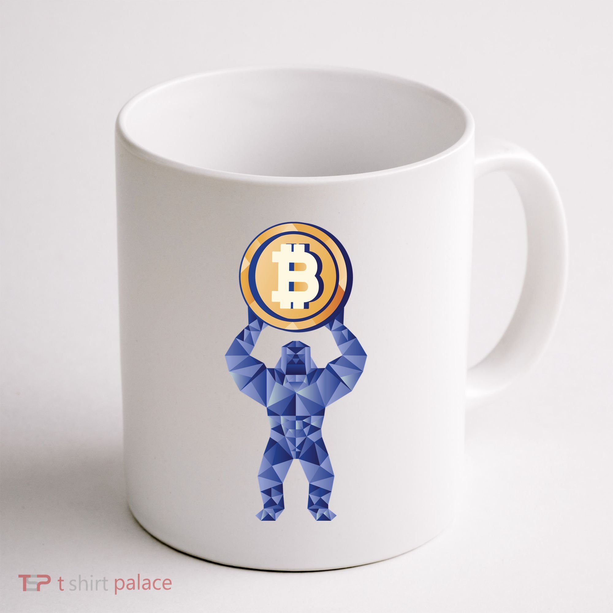 Gorilla Cryptocurrency Bitcoin Coffee Mug