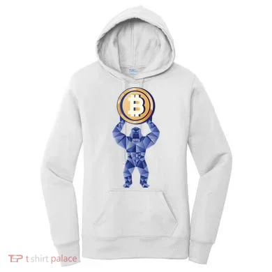 Gorilla Cryptocurrency Bitcoin Women's Hoodie