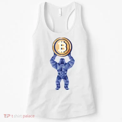 Gorilla Cryptocurrency Bitcoin Women's Tank Top