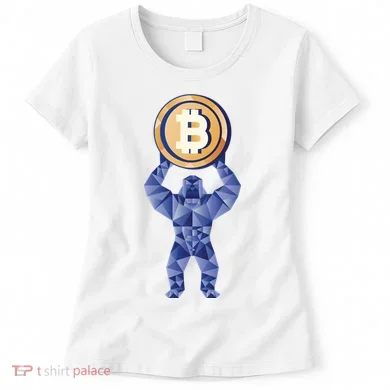Gorilla Cryptocurrency Bitcoin Women's T-Shirt