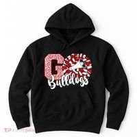 Go Cheer Bulldogs Sports Name Gifts Hoodie thumb 0