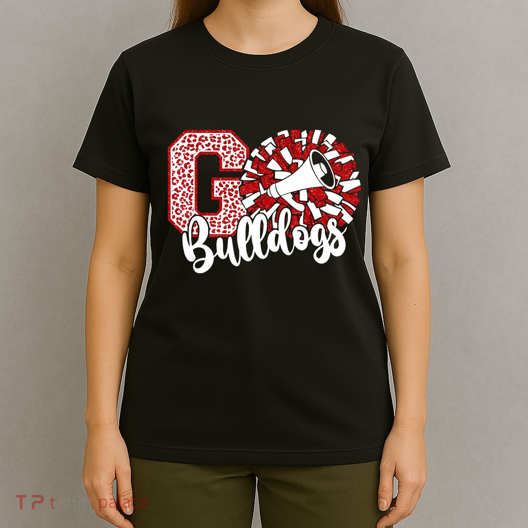 Go Cheer Bulldogs Sports Name Gifts T-Shirt