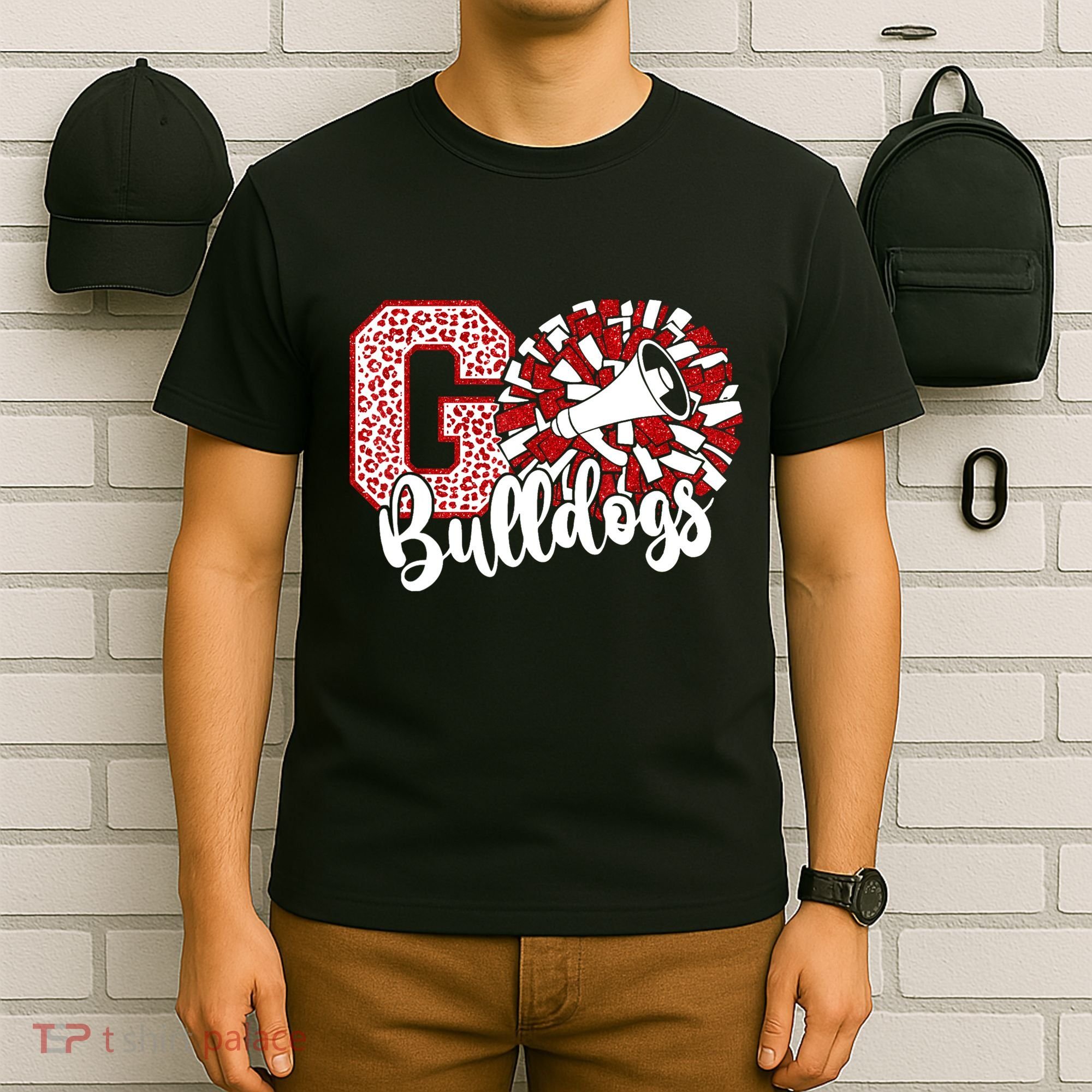 Go Cheer Bulldogs Sports Name Gifts T-Shirt