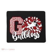 Go Cheer Bulldogs Sports Name Gifts Mousepad thumb 0