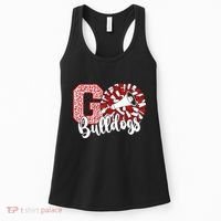 Go Cheer Bulldogs Sports Name Gifts Women's Tank Top thumb 0