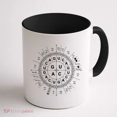 Genetic Code Biology Coffee Mug back