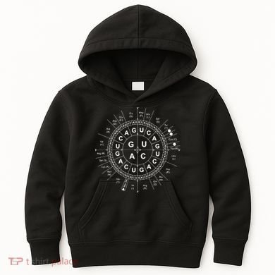 Genetic Code Biology Kids Hoodie