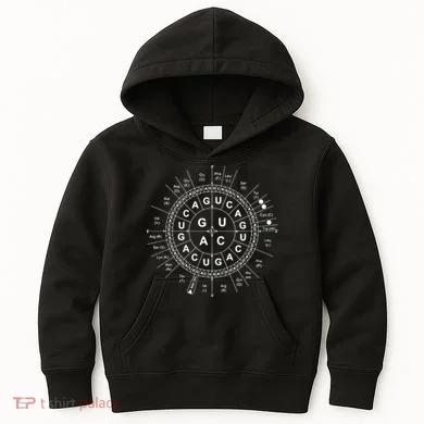 Genetic Code Biology Kids Hoodie