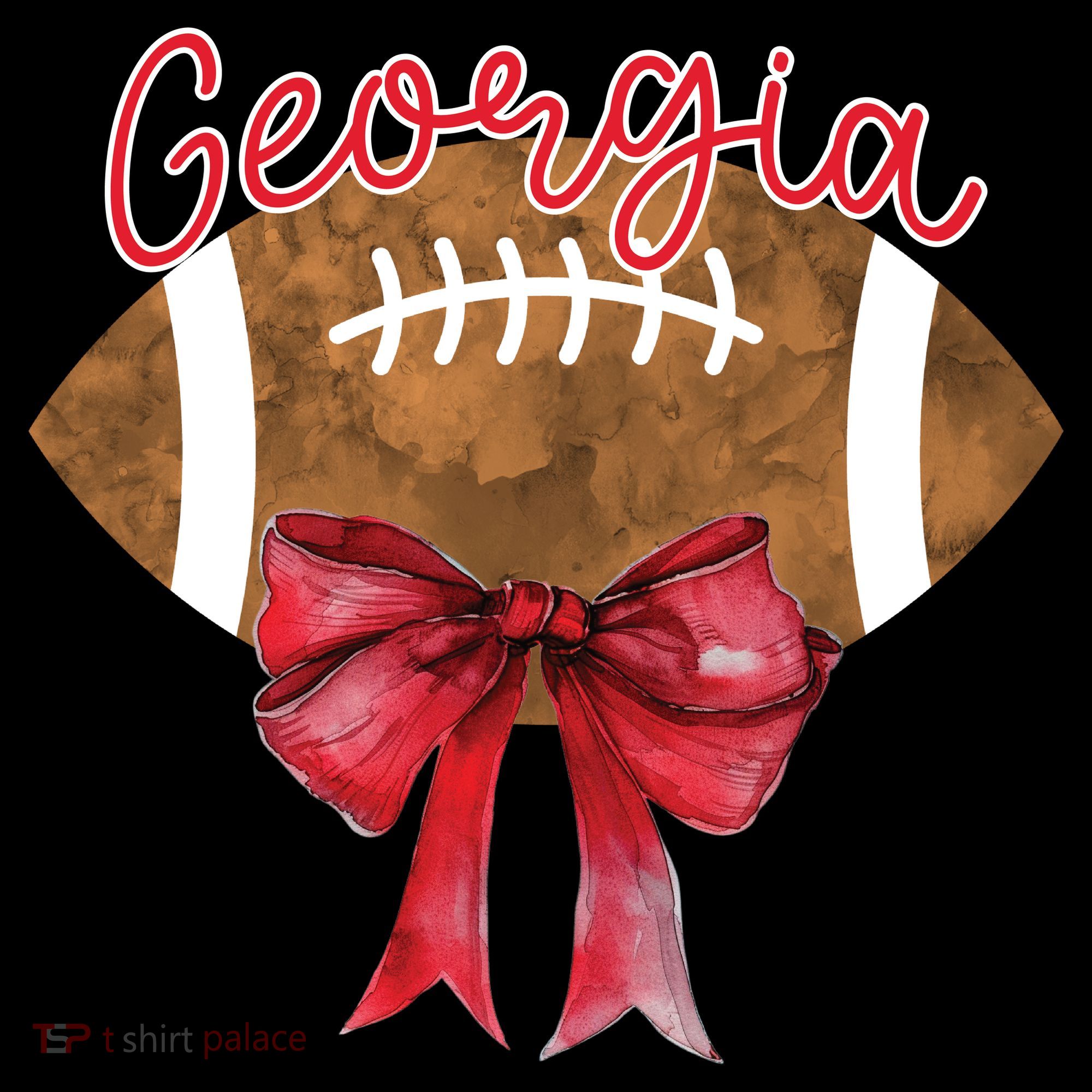 Georgia Coquette Bow Football Fan Coffee Mug