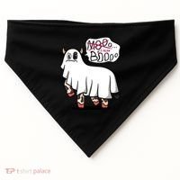 Ghost Cow Boo Funny USA-Made Doggie Bandana thumb 0