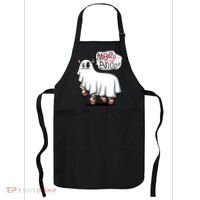 Ghost Cow Boo Funny Apron thumb 0