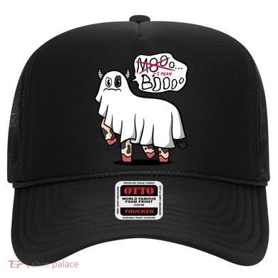 Ghost Cow Boo Funny Hat