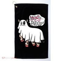 Ghost Cow Boo Funny Golf Towel thumb 0