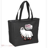 Ghost Cow Boo Funny Tote Bag thumb 2