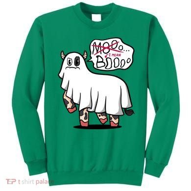 Ghost Cow Boo Funny Sweatshirt