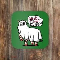 Ghost Cow Boo Funny Coaster thumb 0