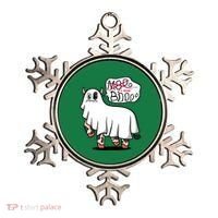 Ghost Cow Boo Funny Ornament thumb 0