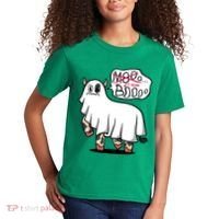 Ghost Cow Boo Funny Kids T-Shirt thumb 2