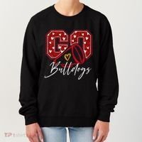 Go Cheer Bulldogs Name Athletic Sports Gift  Women's Sweatshirt thumb 0