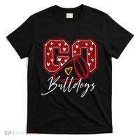 Go Cheer Bulldogs Name Athletic Sports Gift  T-Shirt thumb 0