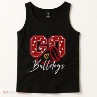 Go Cheer Bulldogs Name Athletic Sports Gift  Tank Top thumb 2
