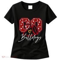 Go Cheer Bulldogs Name Athletic Sports Gift  Women's T-Shirt thumb 0