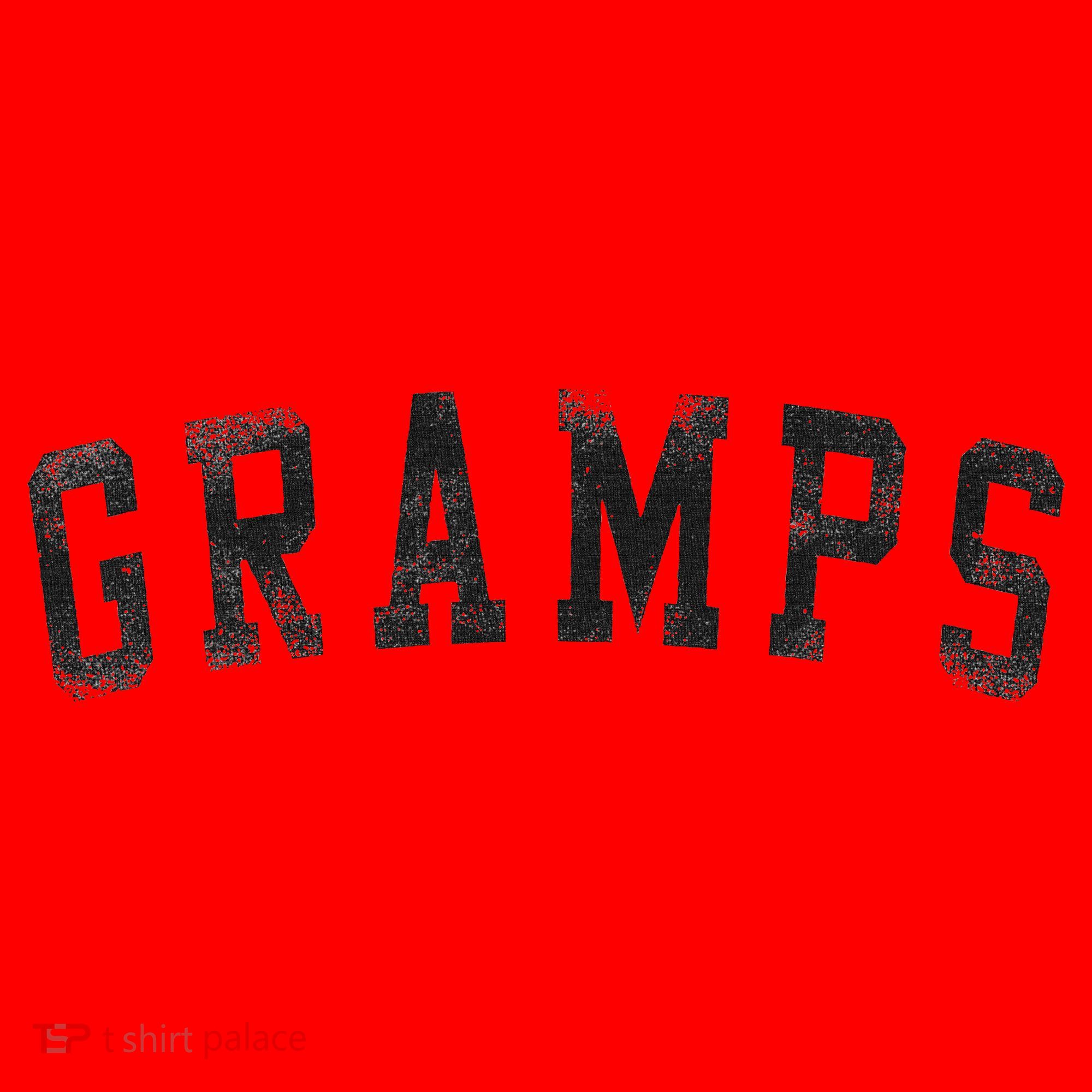 Gramps Classic Bold Font Birthday Gramps  Santa Hat