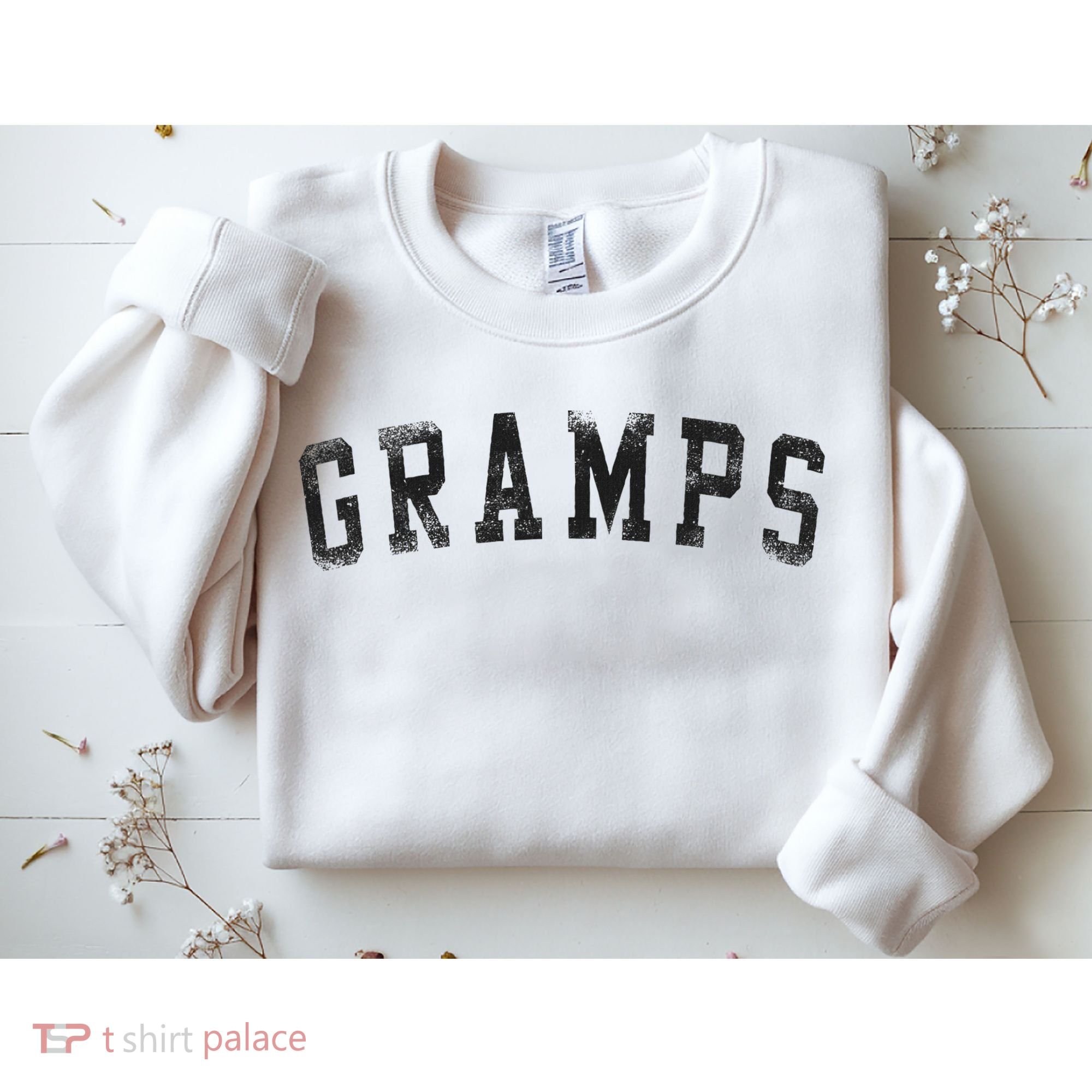 Gramps Classic Bold Font Birthday Gramps  Sweatshirt