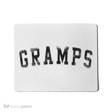 Gramps Classic Bold Font Birthday Gramps  Mousepad