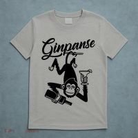 Ginpanse Chimpanzee Chimp Monkey Gin Drink Party Fun Comedy T-Shirt thumb 5