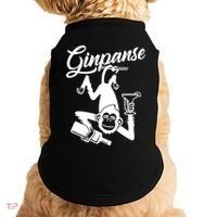 Ginpanse Chimpanzee Chimp Monkey Gin Drink Party Fun Comedy Doggie Tank thumb 0