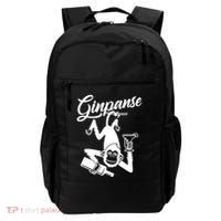 Ginpanse Chimpanzee Chimp Monkey Gin Drink Party Fun Comedy Backpack thumb 0