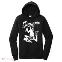 Ginpanse Chimpanzee Chimp Monkey Gin Drink Party Fun Comedy Women's Hoodie thumb 0