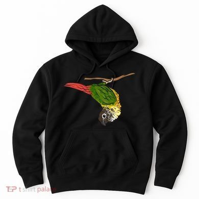 Green Cheek Conure Parrot Bird Conure Hoodie