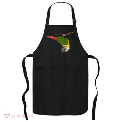 Green Cheek Conure Parrot Bird Conure Apron
