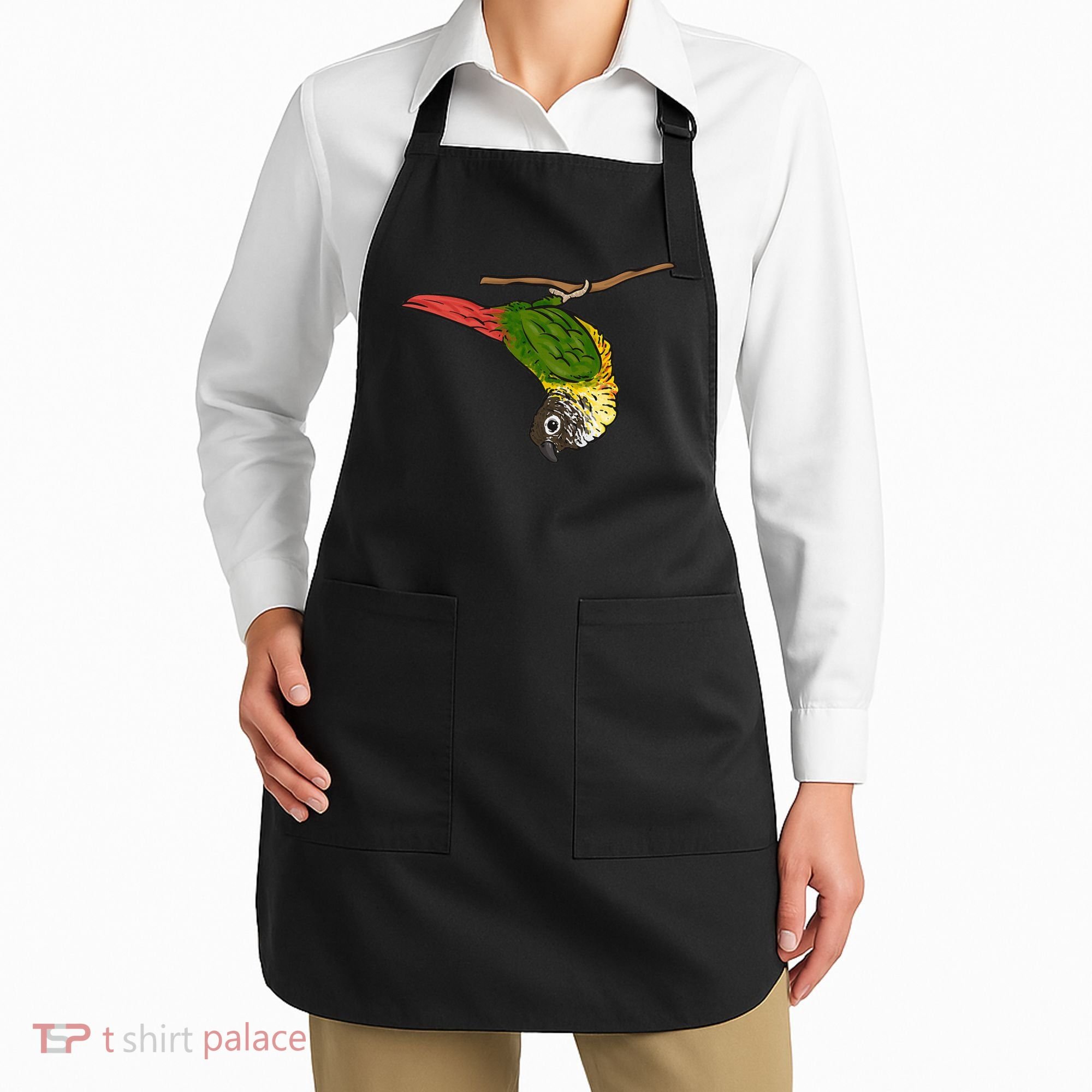 Green Cheek Conure Parrot Bird Conure Apron