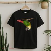 Green Cheek Conure Parrot Bird Conure T-Shirt thumb 2