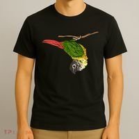 Green Cheek Conure Parrot Bird Conure T-Shirt thumb 3