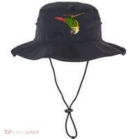 Green Cheek Conure Parrot Bird Conure Bucket Hat thumb 0